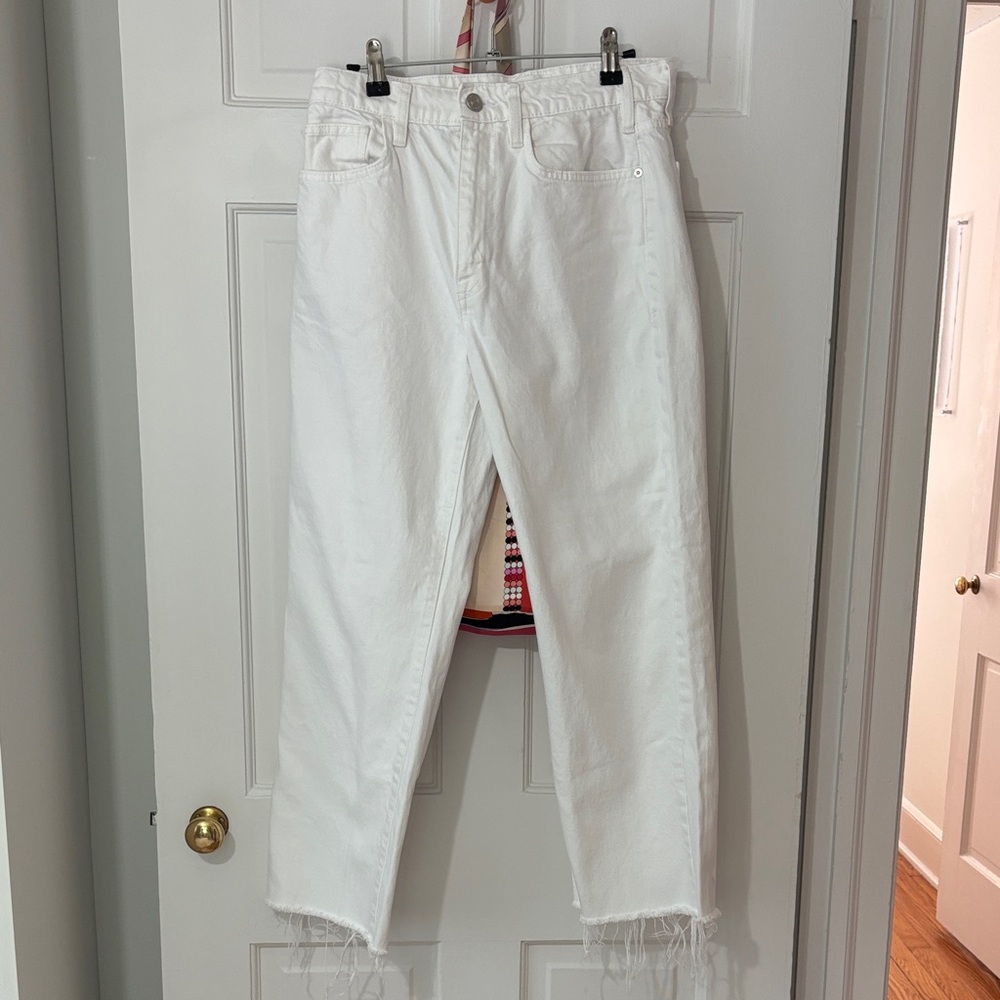 Frame 27 white jeans